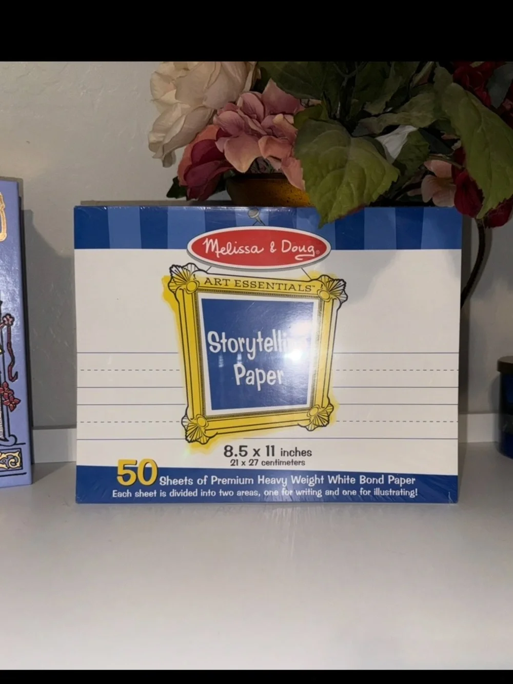 $5 Melissa & Doug White Storytelling Paper - 50 Sheets $5 WHEN BUNDLED WITH 3 OR